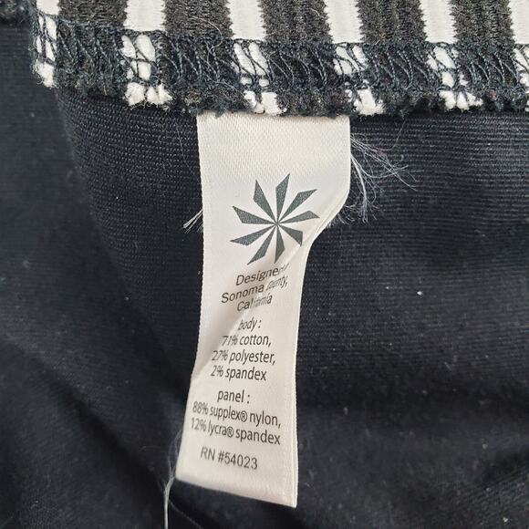 Athleta Mala Stripe Athletic Dress Scoop Back Fitted Stretch - Picture 7 of 10